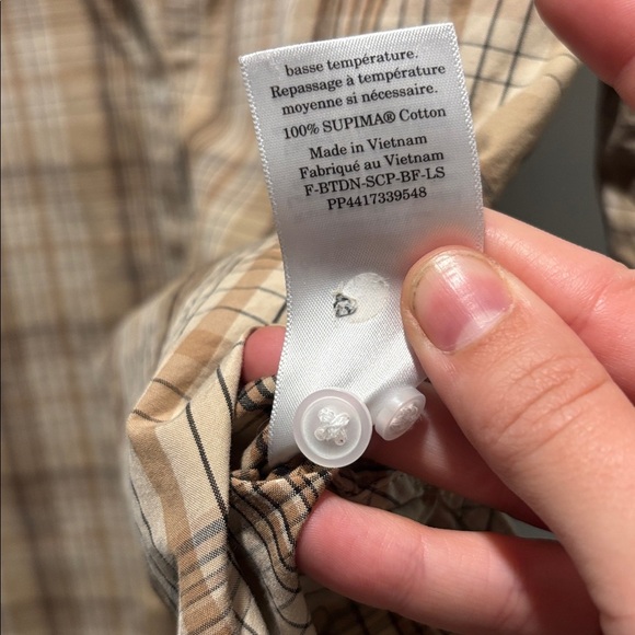 EVERLANE button down plaid shirt - Picture 4 of 7